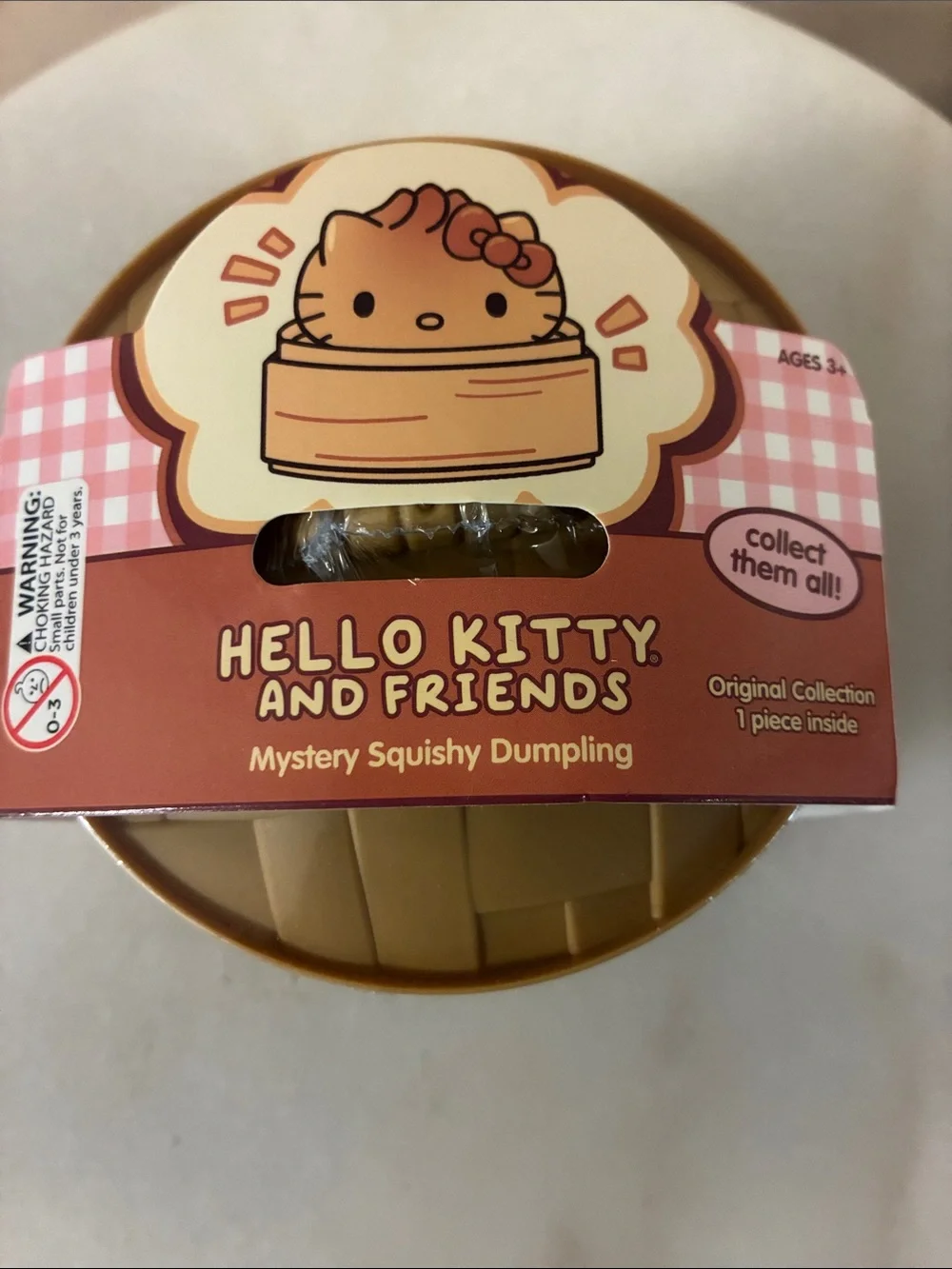 Sanrio Hello Kitty and Friends Mystery Squishy Dumpling - Brown